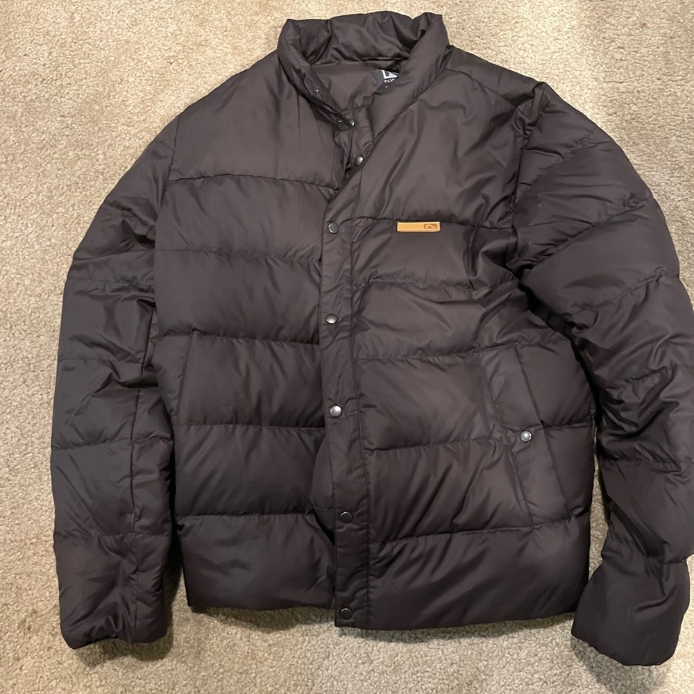 Like new dark drown flyboy jacket